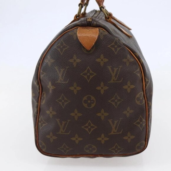 LOUIS VUITTON Monogram Speedy 30 Hand Bag - Picture 4 of 16